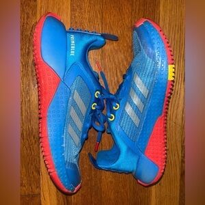LEGO X Adidas Sport J Running Sneakers Shoes Blue women’s 6 youth 4.5